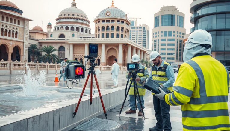 "شركة الخبير لكشف تسربات المياه بالرياض - نقدم خدمات احترافية لكشف التسربات باستخدام أحدث التقنيات دون تكسير، مع حلول عزل مائي وحراري فعّالة. اتصل الآن لضمان حماية منزلك وجودة عالية بأسعار تنافسية!"