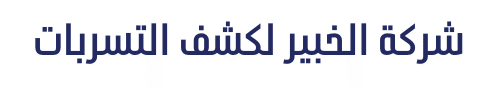 شعار شركة الخبير لكشف تسربات المياه وعزل الأسطح بالرياض